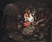 Abraham Mignon Nature as a Symbol of Vanitas oil painting artist